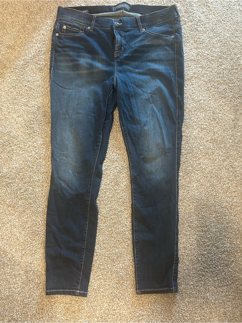 torrid Dark Blue Skinny Jeans size 18